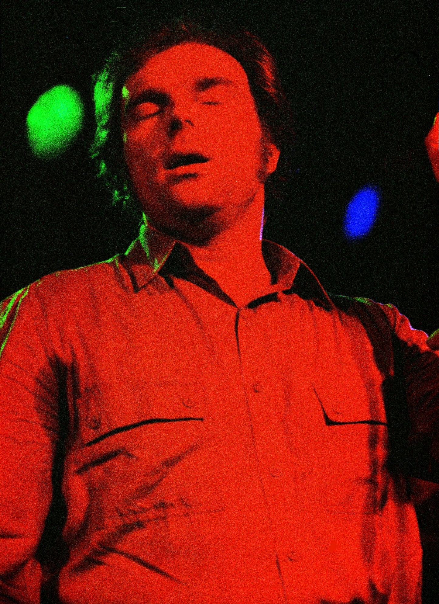 Van Morrison, The Wavelength Tour, The Old Waldorf, San Francisco, October, 1978~Special Process Photo