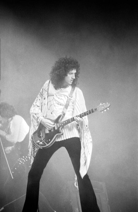 Brian May, Queen, A Day At The Races Tour, Boston Garden, February 9, 1977