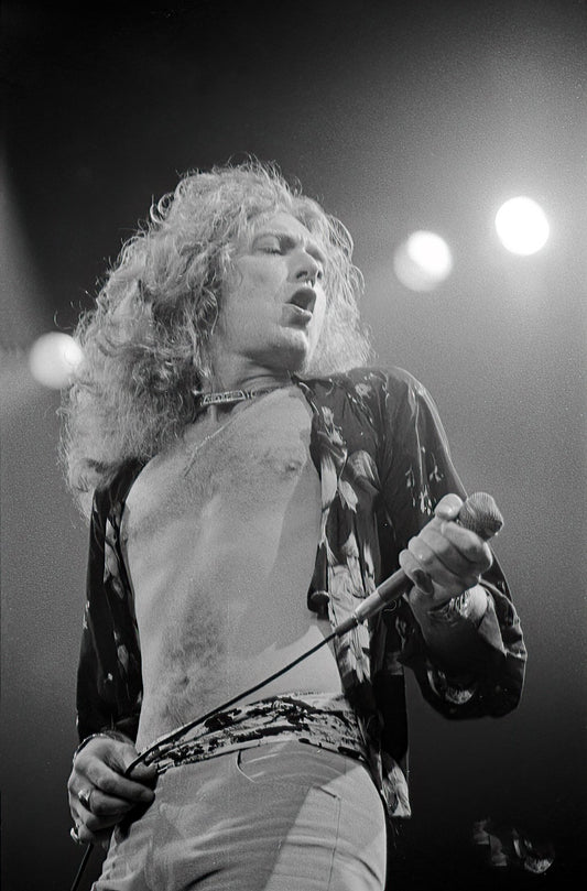Robert Plant, Led Zeppelin, The Presence Tour, Madison Square Garden, June 13, 1977
