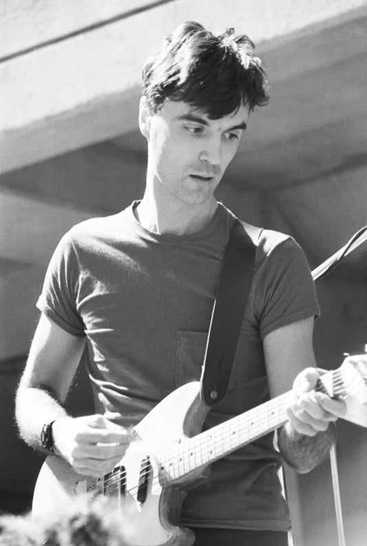 David Byrne, Talking Heads, Sproule Plaza, U.C. Berkeley, September 18, 1978