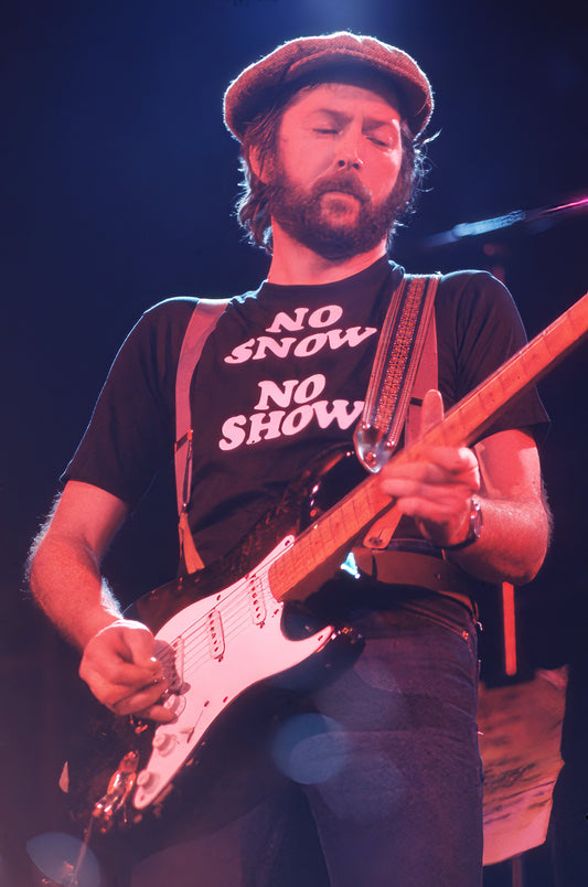 Eric Clapton, Backless Tour, Oakland Arena, February 10th, 1978, ~ The Blue Light "No Snow, No Show" Special