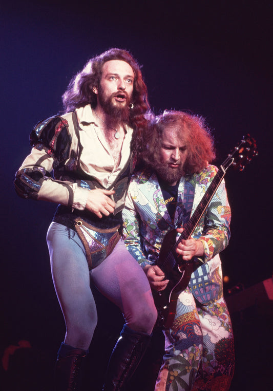Jethro Tull, Ian Anderson and Martin Barre, War Child Tour, Boston Garden. March 13th, 1975