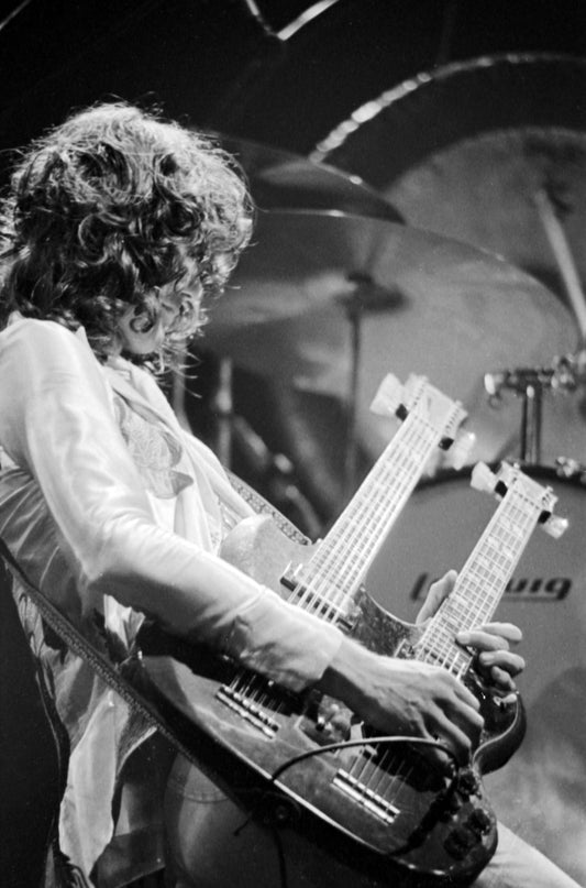 Jimmy Page, Led Zeppelin, The Presence Tour, Madison Square Garden, June 13, 1977