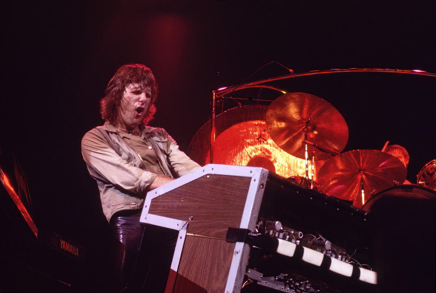 Keith Emerson, Emerson, Lake and Palmer, Works Volume 1 Tour, Performing "Rondo", Boston Garden, July 12th, 1977