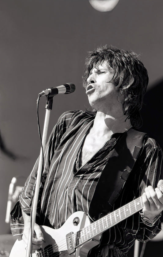 Keith Richards, The Rolling Stones, "Day on the Green", Some Girls Tour, Oakland Coliseum Stadium, July 26th, 1978