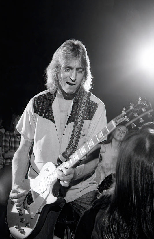 Mick Ronson, The Hunter-Ronson Band, Short Backs ‘N Sides Tour, Old Waldorf, S.F., October 26th, 1981