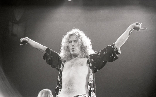 Robert Plant, Led Zeppelin, The Presence Tour, Madison Square Garden, June 13, 1977