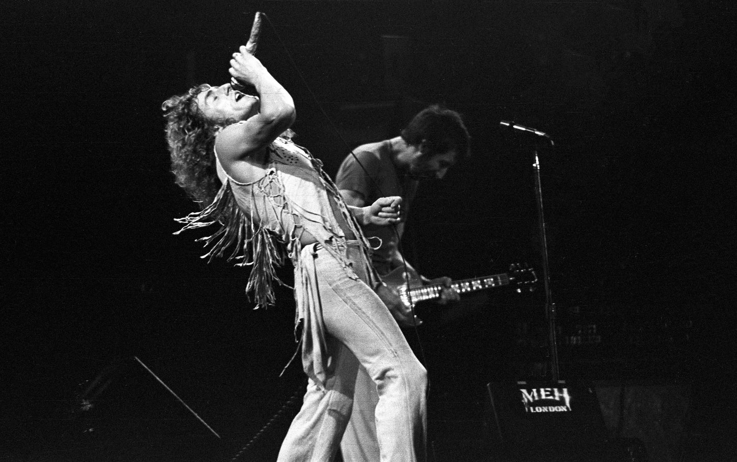 The Who, Roger Daltrey & Pete Townshend, The Who By Numbers Tour, Boston Garden, April 1st, 1976